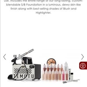 TEMPTU professional air brush makeup